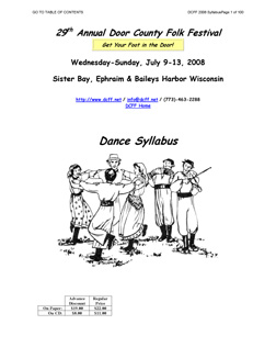 DCFF Dance Syllabus